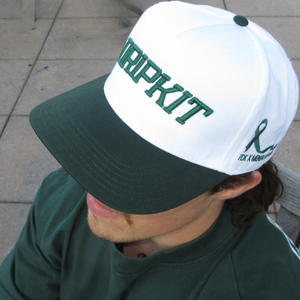 The Dripkit Mental Health Awareness  Curved Brim Snapback