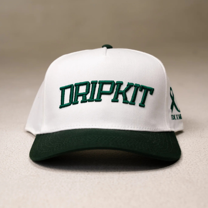 The Dripkit Mental Health Awareness  Curved Brim Snapback