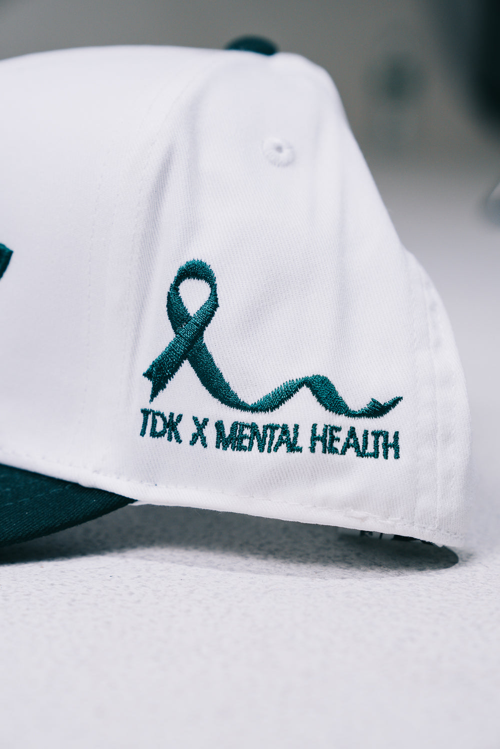 The Dripkit Mental Health Awareness  Curved Brim Snapback