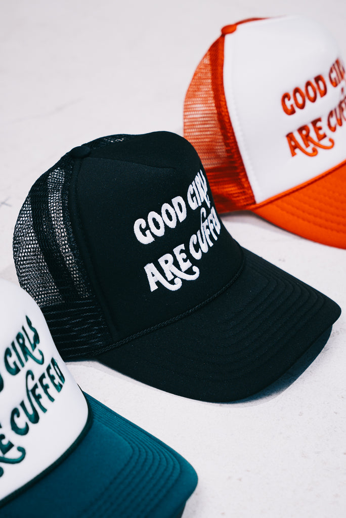 "The Original" Good Girls Are Cuffed Trucker Hats