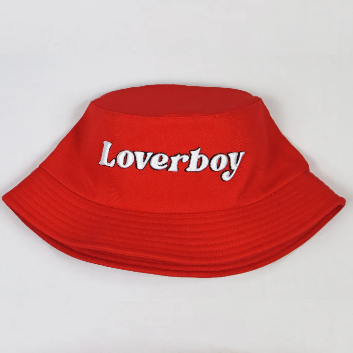 Loverboy Bucket Hat - Red