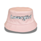 LOVERGIRL BUCKET HAT - PINK