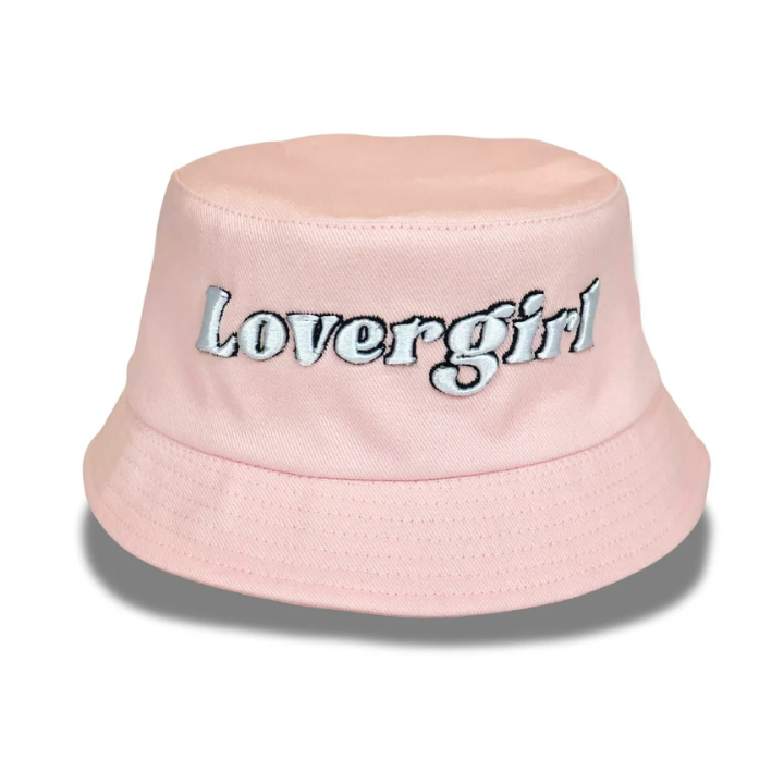 LOVERGIRL BUCKET HAT - PINK
