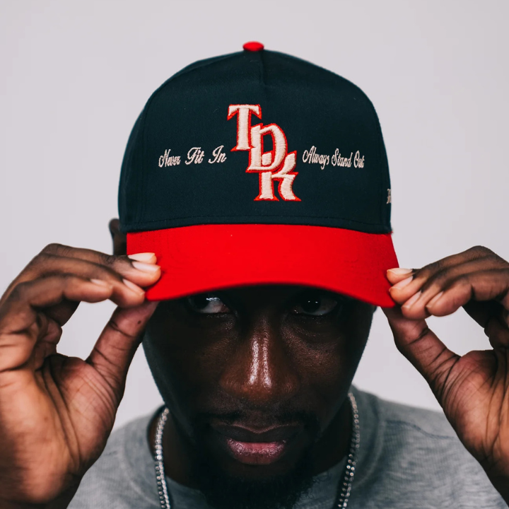 TDK Signature Cap : Black / Red