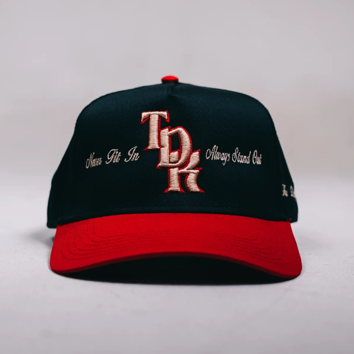 TDK Signature Cap : Black / Red