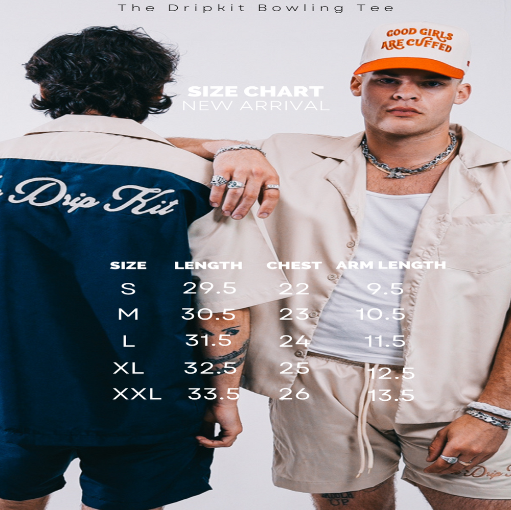 The Dripkit Bowling Tee - White
