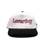 LOVERBOY CAP - White / Black + Pink