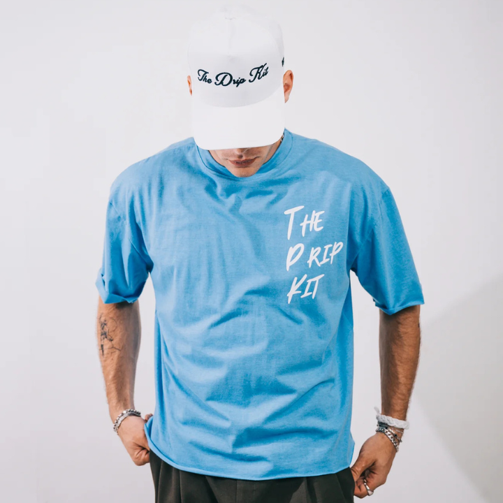 Your Dream Girl A'int @ The Club Tee - Carolina Blue