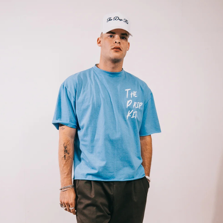 Your Dream Girl A'int @ The Club Tee - Carolina Blue