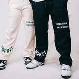 Good Girls Are Cuffed Track Pants
