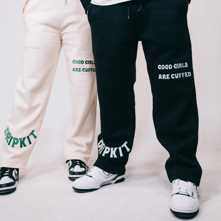 Good Girls Are Cuffed Track Pants