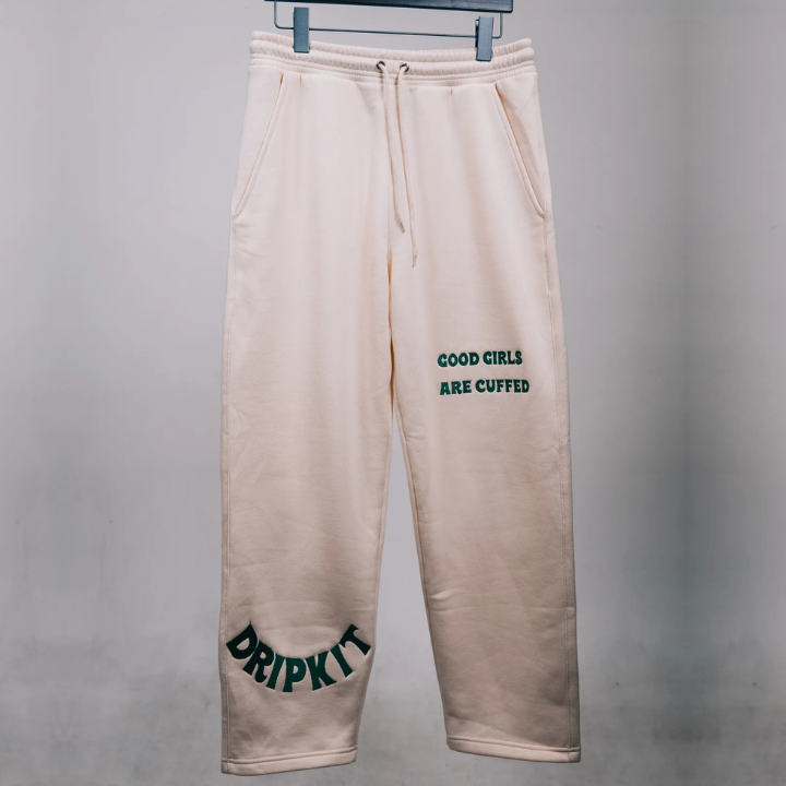 Good Girls Are Cuffed Track Pants