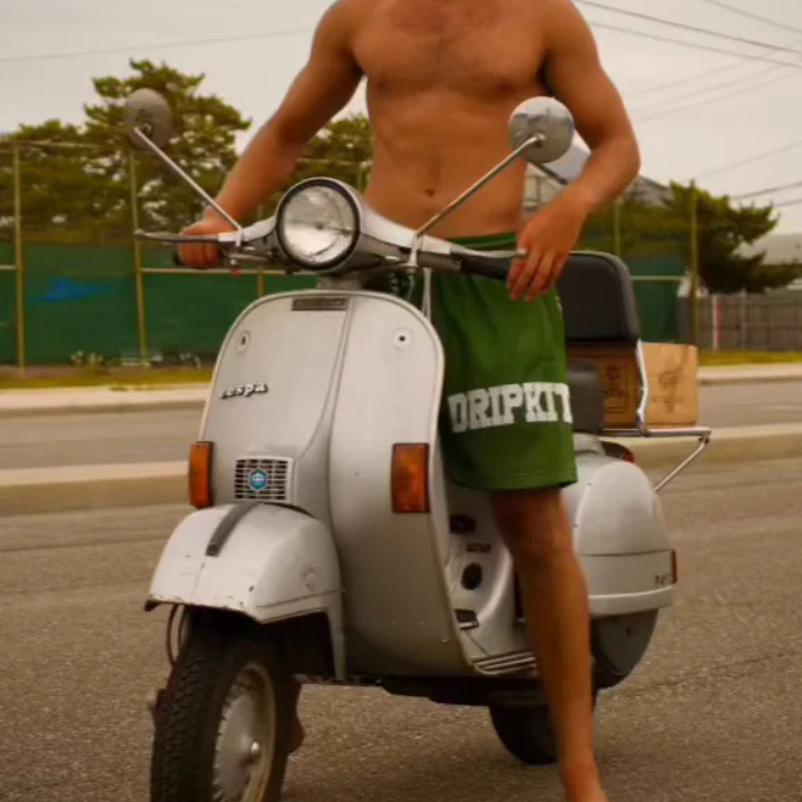 DRIPKIT PAISLEY SHORTS - GREEN