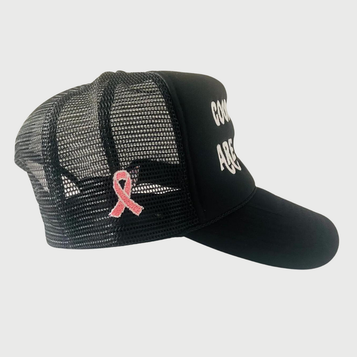 Pink Aid Good Girls Are Cuffed - Breast Cancer Awareness Month Hats