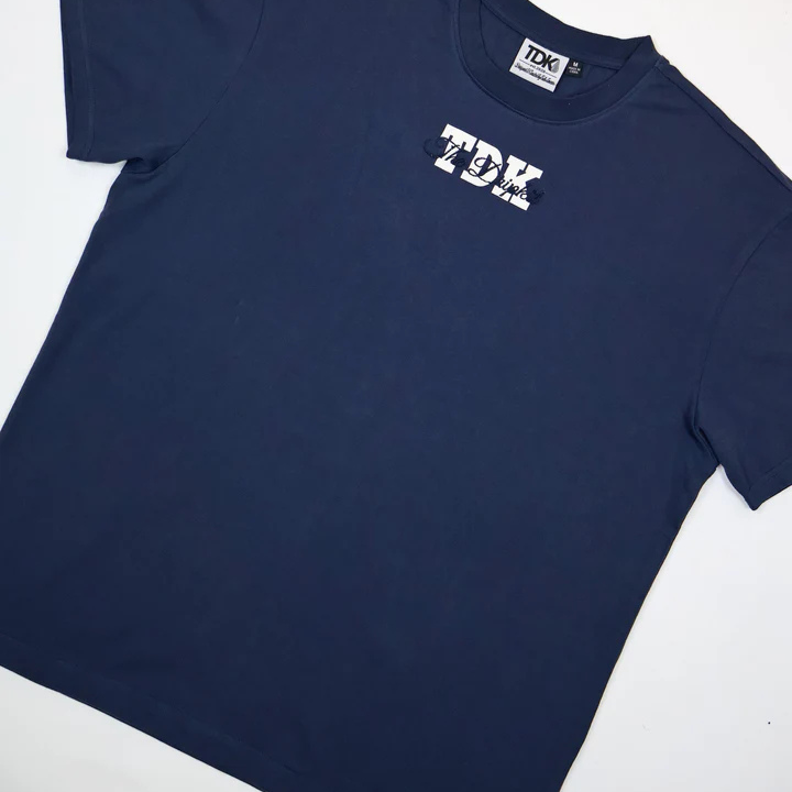 TDK Core T Shirt - Navy Blue