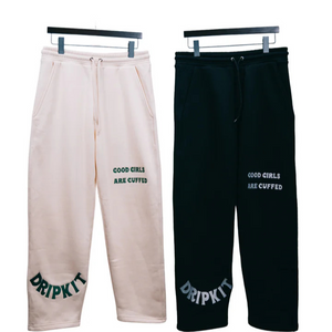 Good Girls Are Cuffed Track Pants