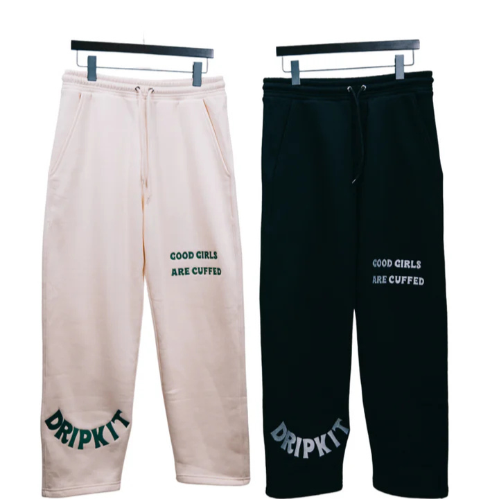 Good Girls Are Cuffed Track Pants