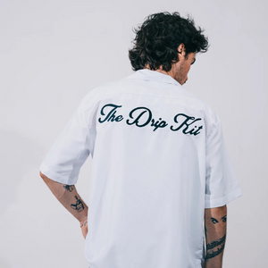 The Dripkit Bowling Tee - White