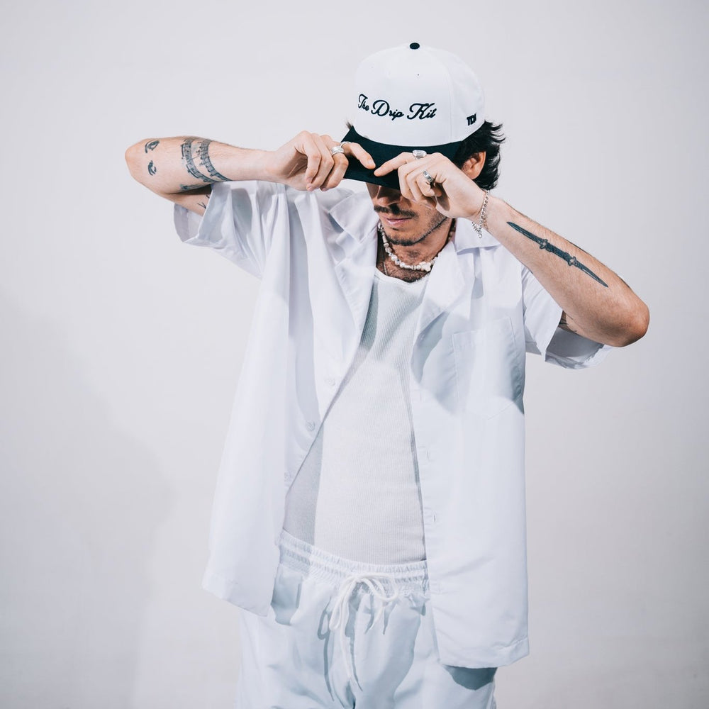 The Dripkit Bowling Tee - White