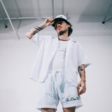 The Dripkit Summer Capsule Shorts - White
