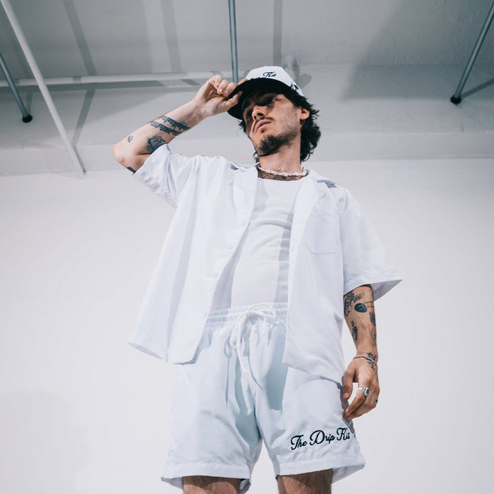 The Dripkit Summer Capsule Shorts - White