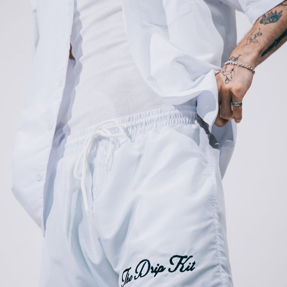 The Dripkit Summer Capsule Shorts - White