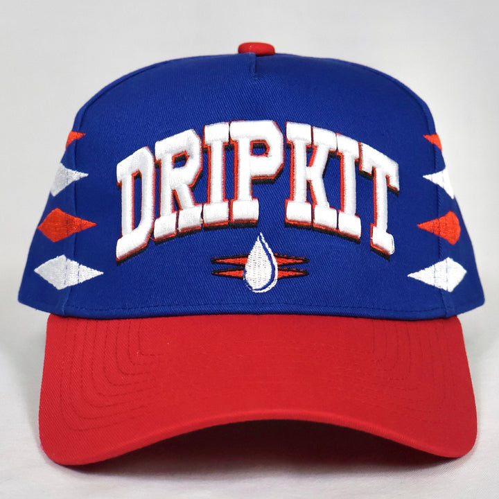 NYG INSPIRED DRIPKIT CAP - BLUE/ RED