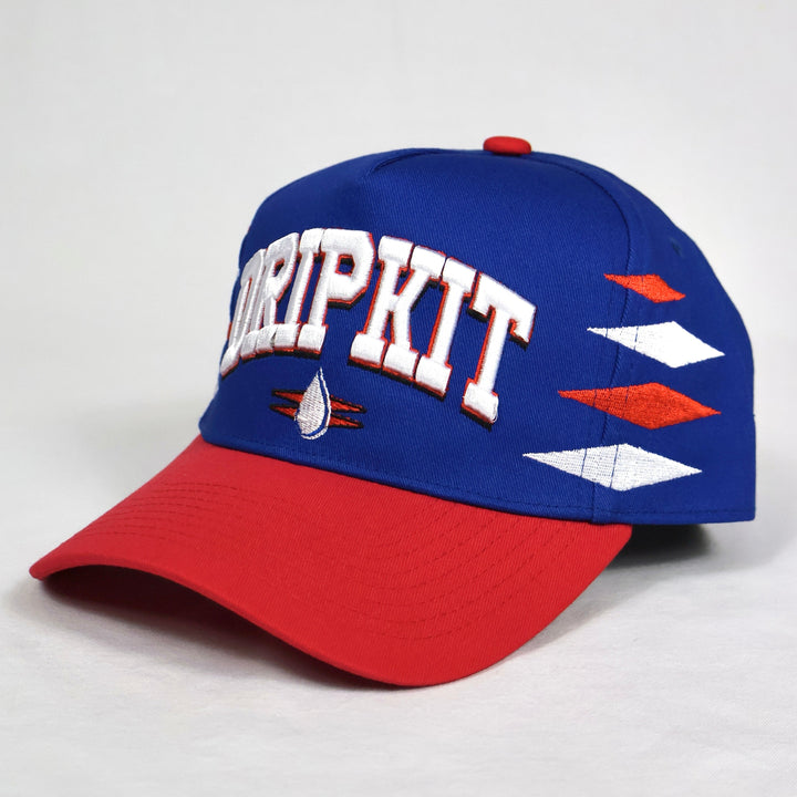 NYG INSPIRED DRIPKIT CAP - BLUE/ RED
